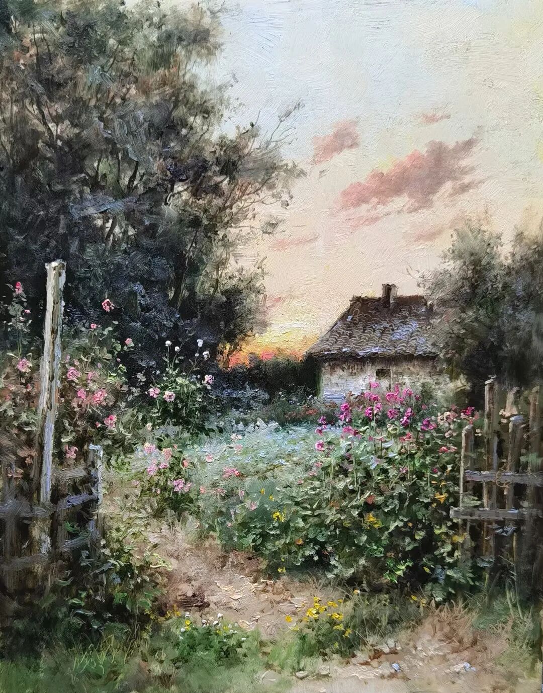 「百度专访」王健 61 著名微型油画家