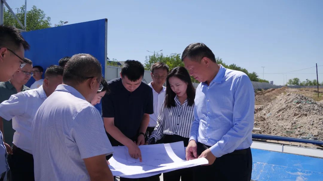 郝建民调研霍尔果斯市职教园区建设项目