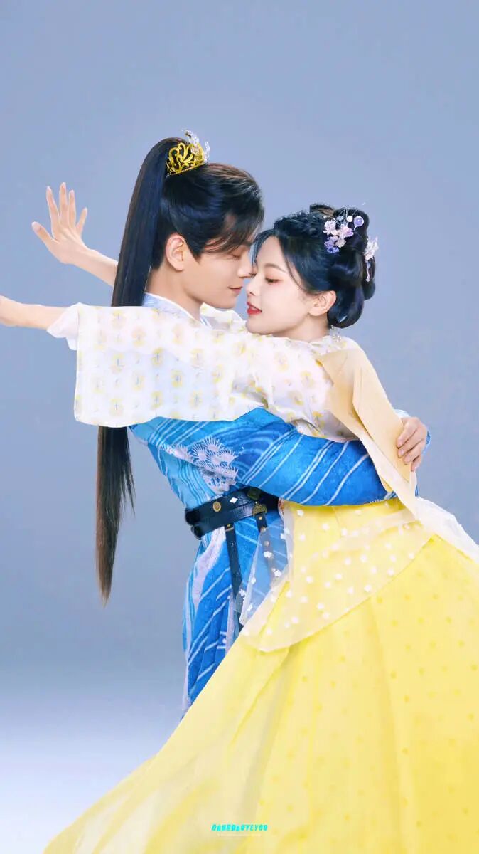 丁禹兮杨超越《七时吉祥》双人写真曝光,cp感爆棚,迷倒无数粉丝