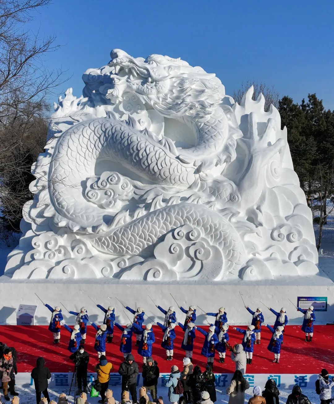 中国冰雪龙腾虎跃图片