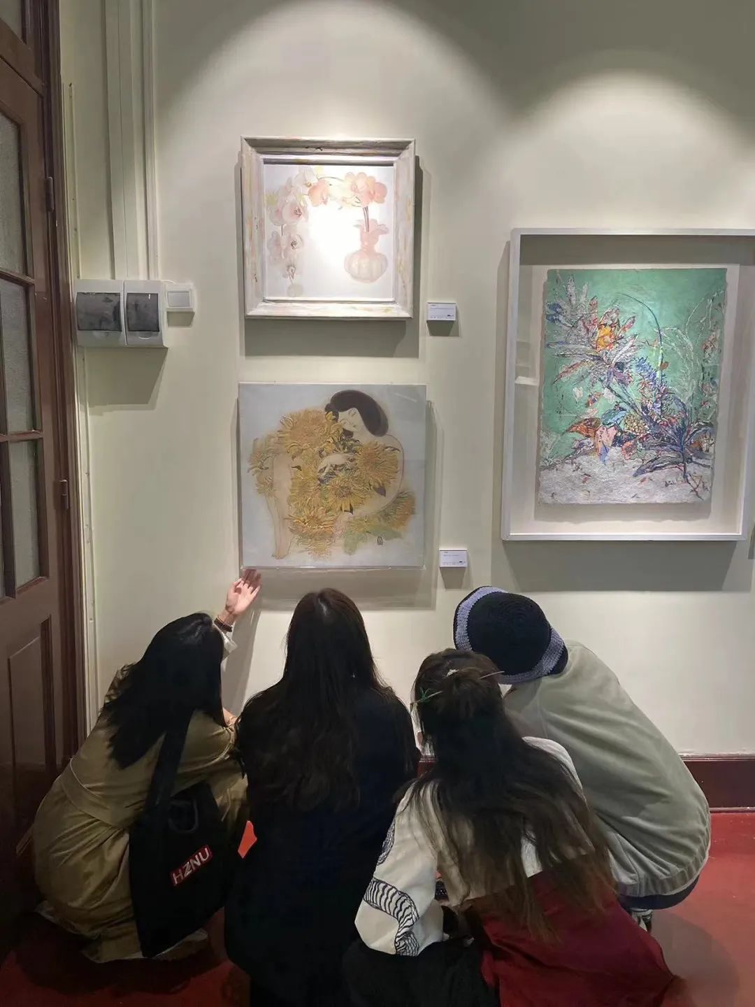 青年岩彩画家交流展 感知敦煌的艺术回响(图18)