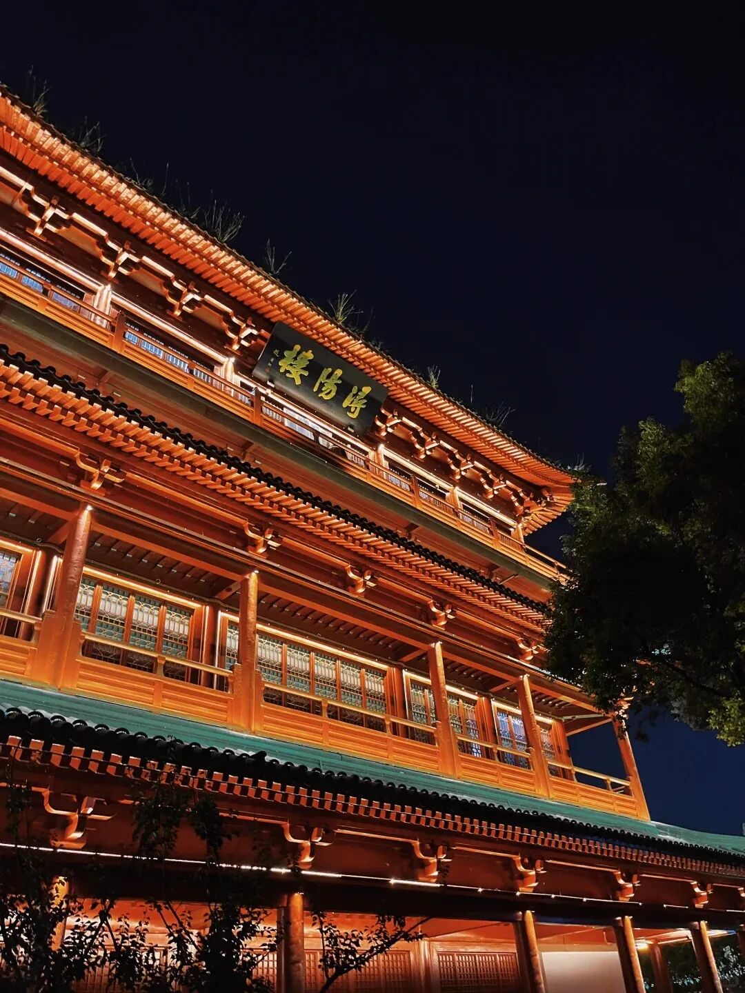 浔阳楼02九江之夜以不夜街区通过夜游游览,民俗体验,美食品鉴,情景