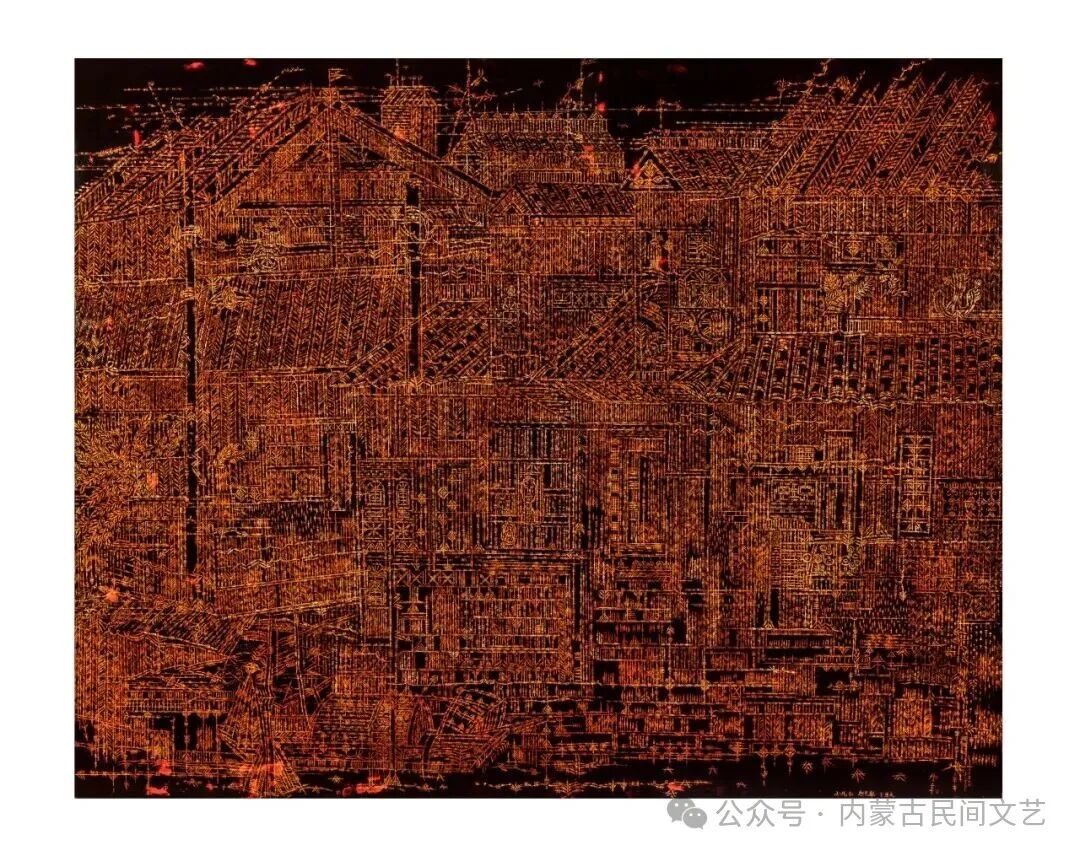 内蒙古作品《母亲河·岸边的喜悦》入围第十七届中国民间文艺山花奖·优秀民间工艺美术 第90张
