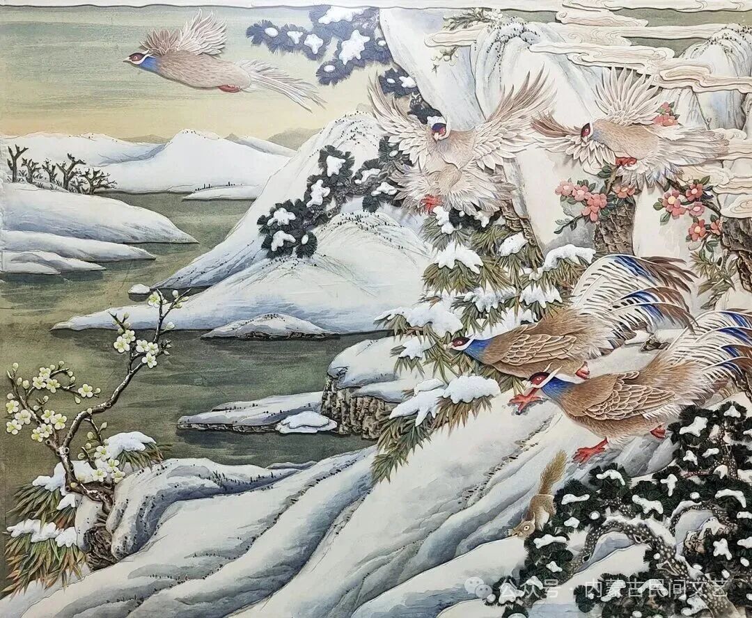 内蒙古作品《母亲河·岸边的喜悦》入围第十七届中国民间文艺山花奖·优秀民间工艺美术 第20张
