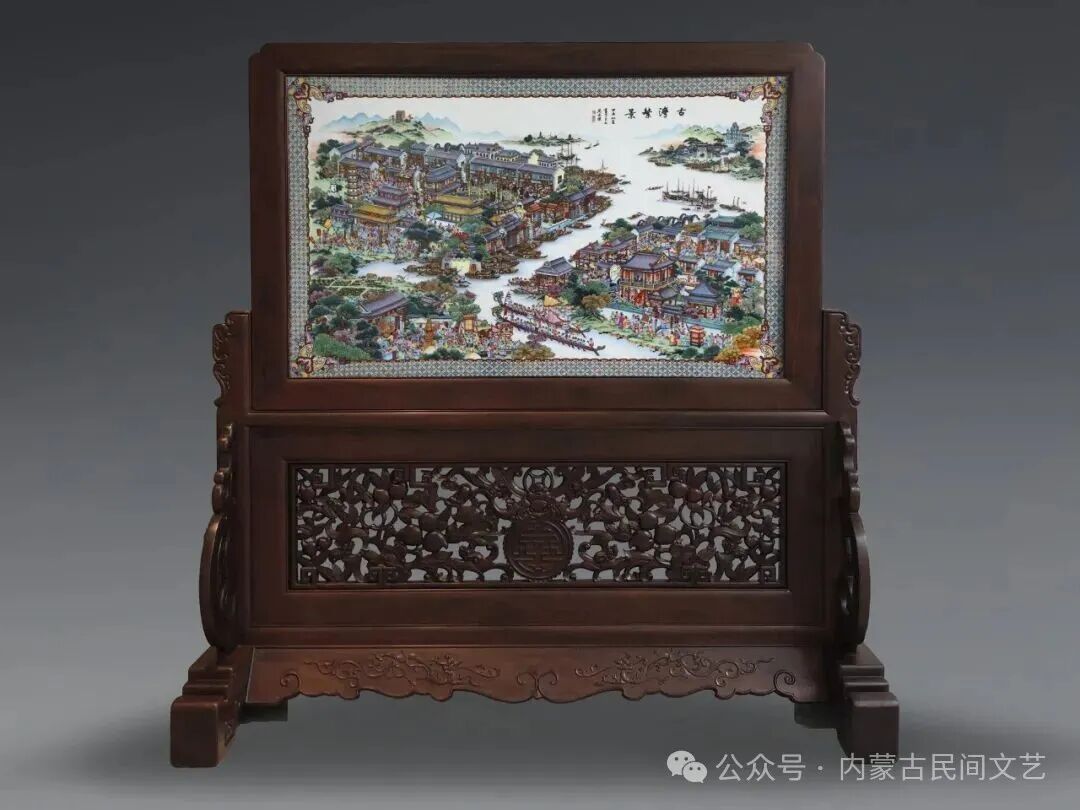 内蒙古作品《母亲河·岸边的喜悦》入围第十七届中国民间文艺山花奖·优秀民间工艺美术 第82张