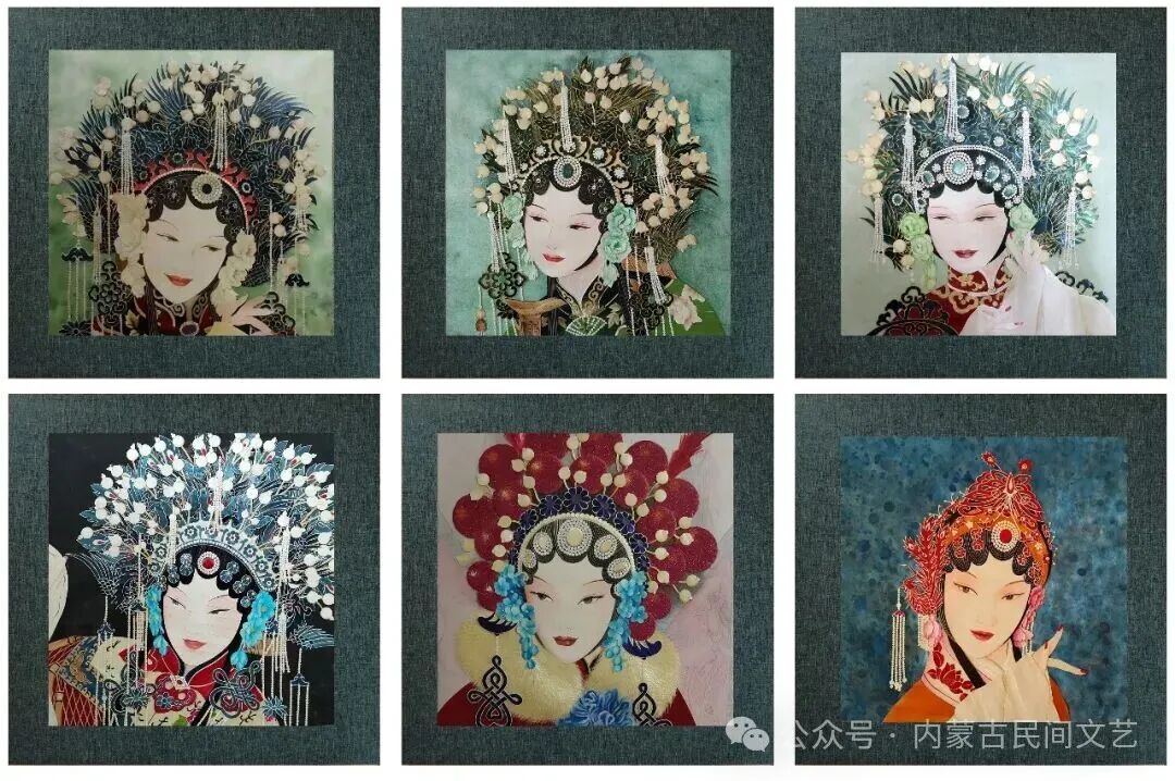 内蒙古作品《母亲河·岸边的喜悦》入围第十七届中国民间文艺山花奖·优秀民间工艺美术 第25张