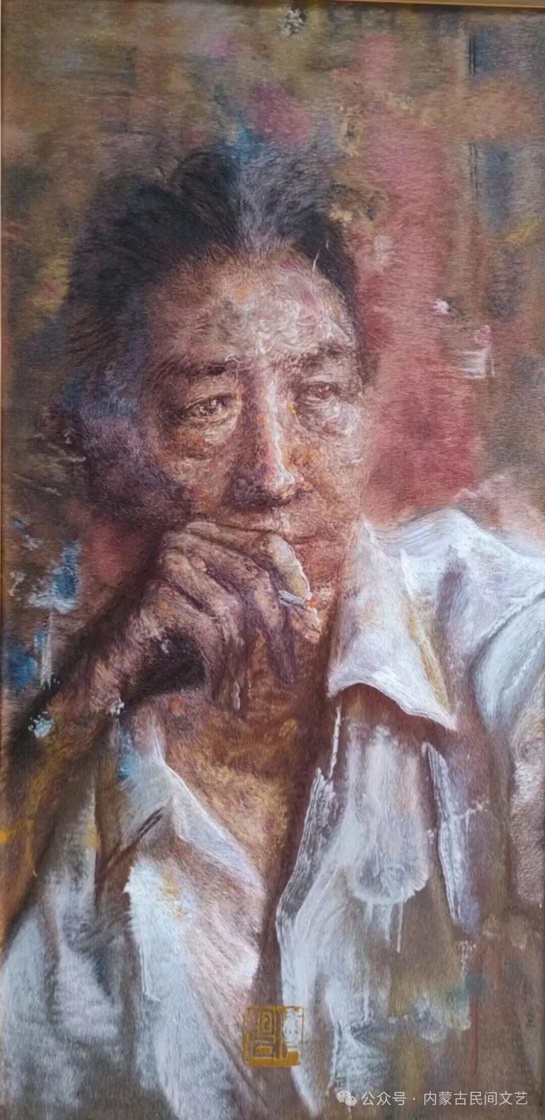 内蒙古作品《母亲河·岸边的喜悦》入围第十七届中国民间文艺山花奖·优秀民间工艺美术 第54张