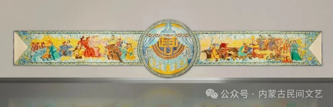 内蒙古作品《母亲河·岸边的喜悦》入围第十七届中国民间文艺山花奖·优秀民间工艺美术 第21张