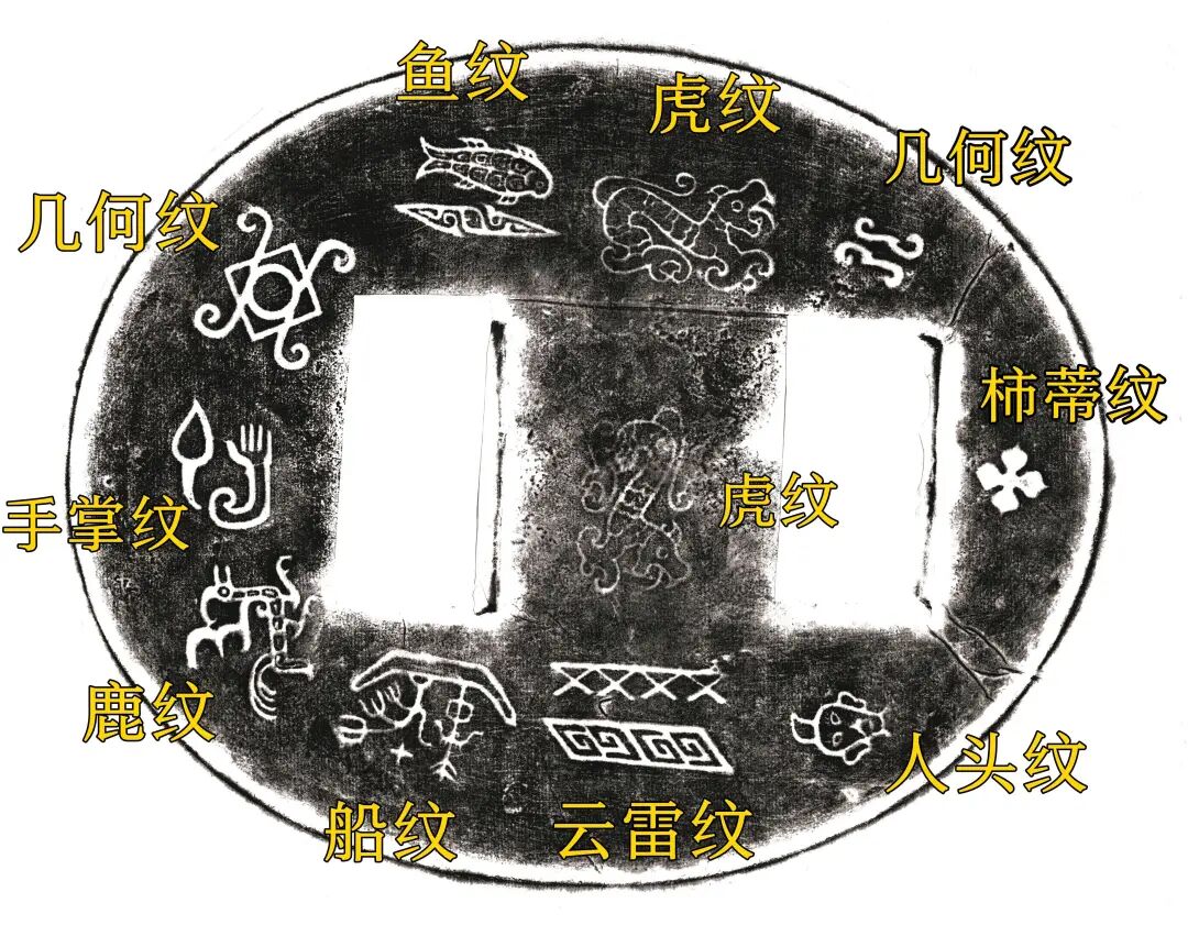 古人在乐器上留下“你画我猜”