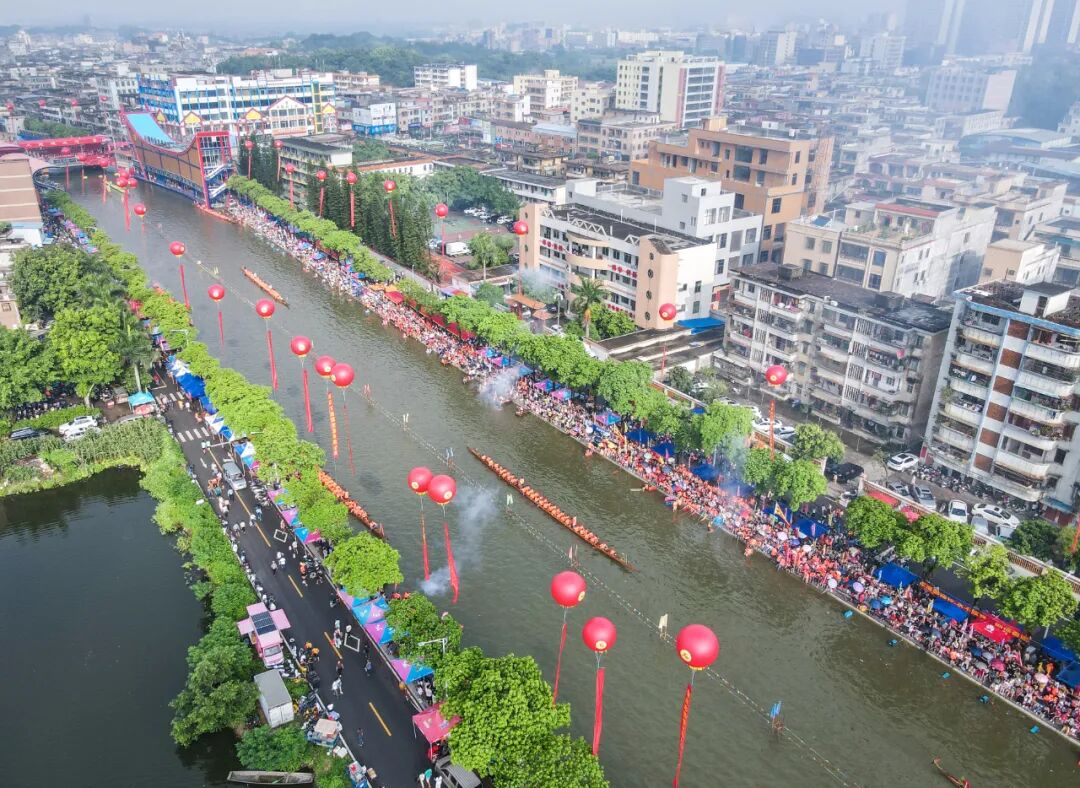 △（资料图）金利赛龙舟。陈彦成 摄