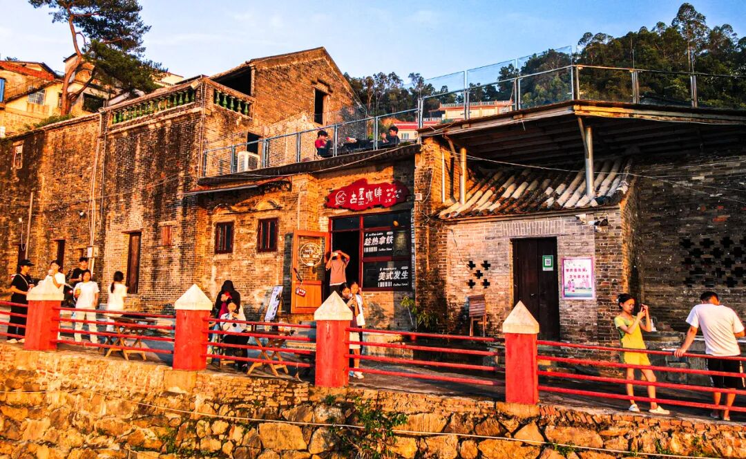 ▲ 上清湾咖啡店。陈彦成 摄