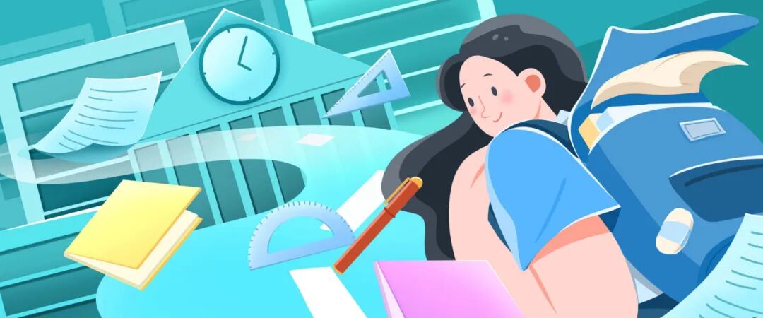 摄图网_402596735_高考毕业主题冷色调学生奔跑画面横版扁平风插画banner运营插画(企业商用).jpg