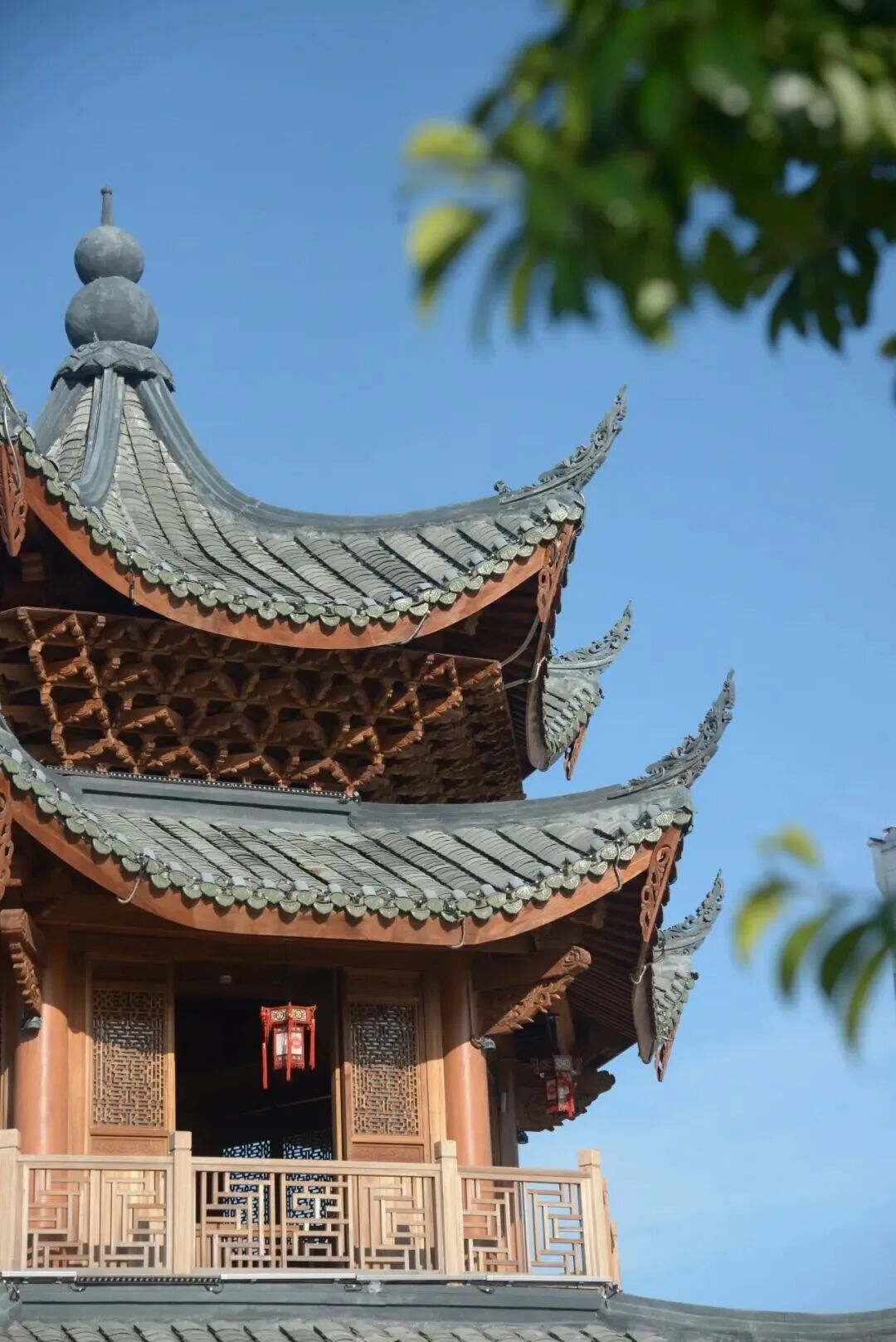 古街莲韵沐清风