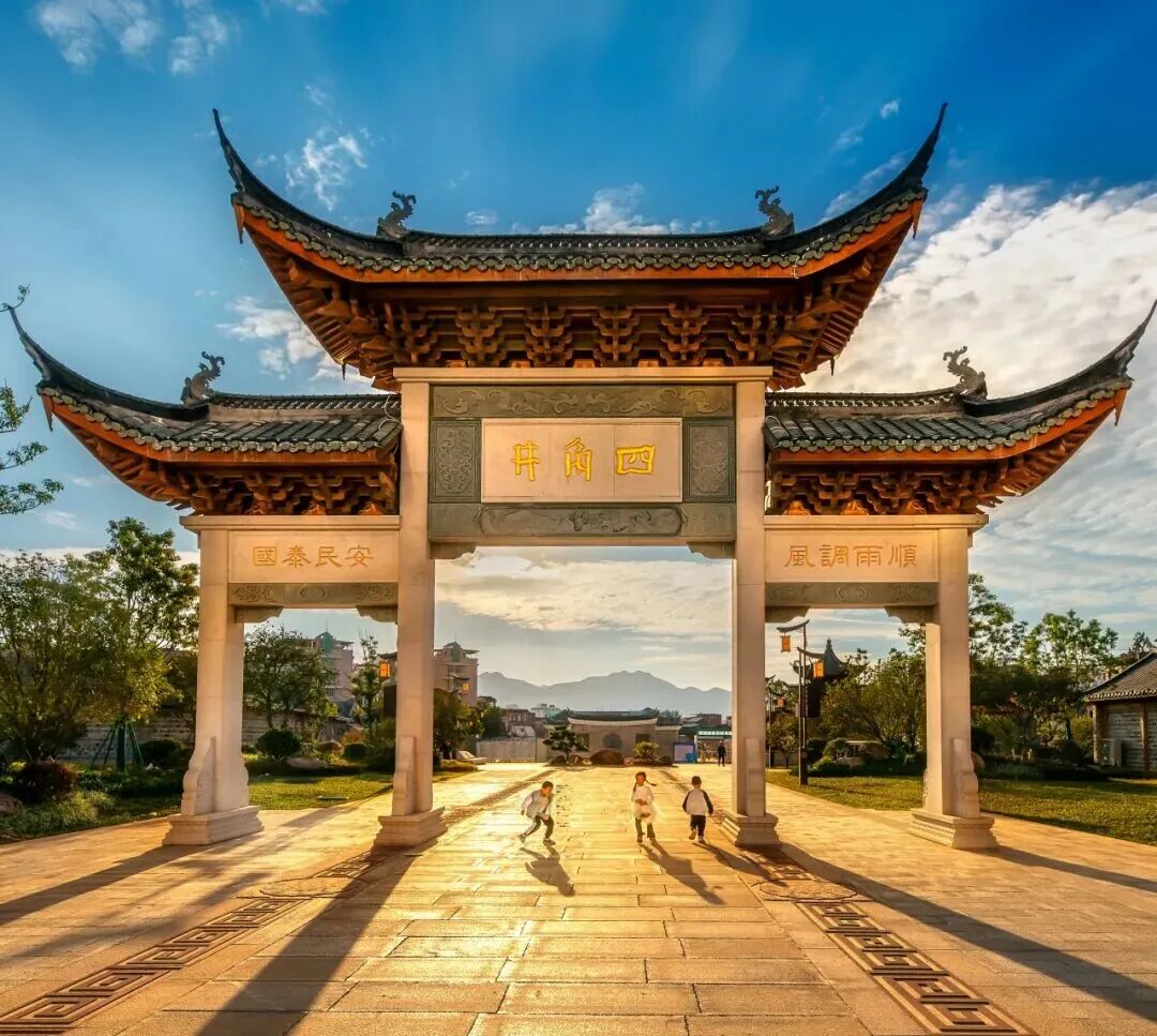 古街莲韵沐清风