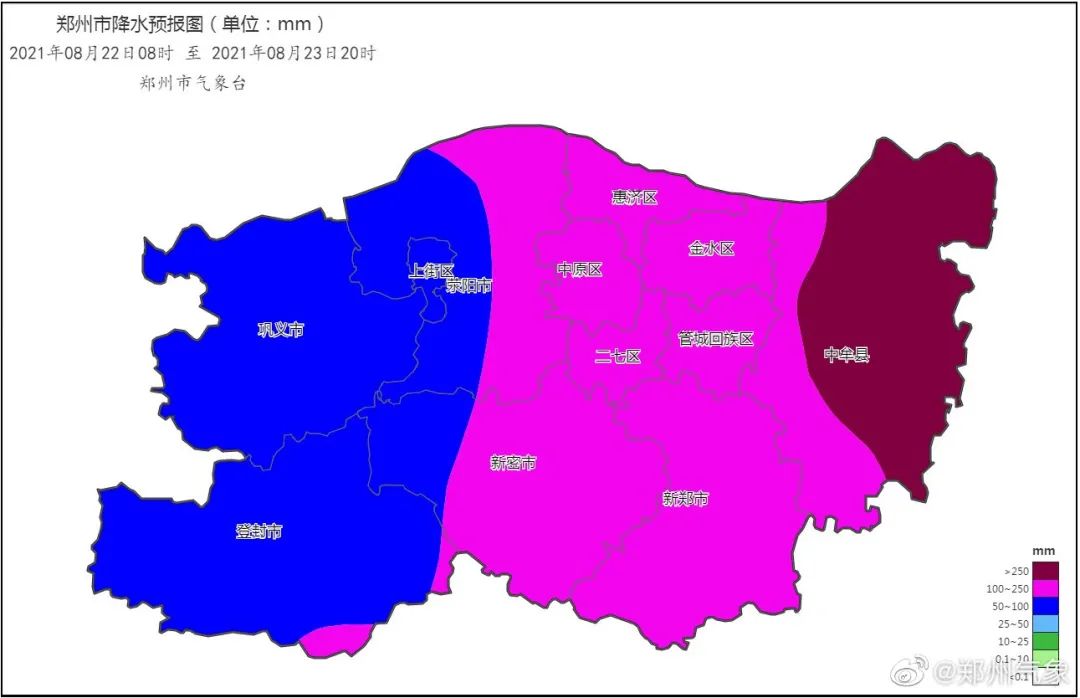 郑州市海拔地图图片