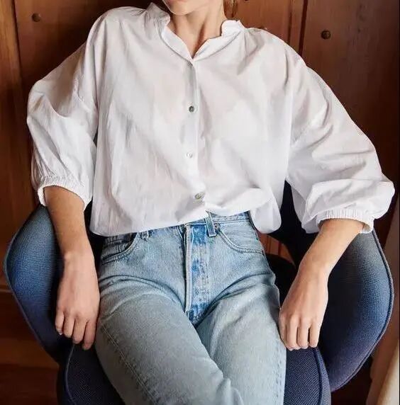 学会这4个衬衣穿搭技巧,显瘦又高级