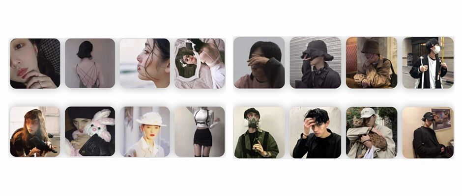 微信头像 百里挑一