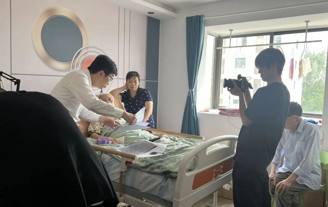 纪录片《前浪》拍摄现场。受访者供图