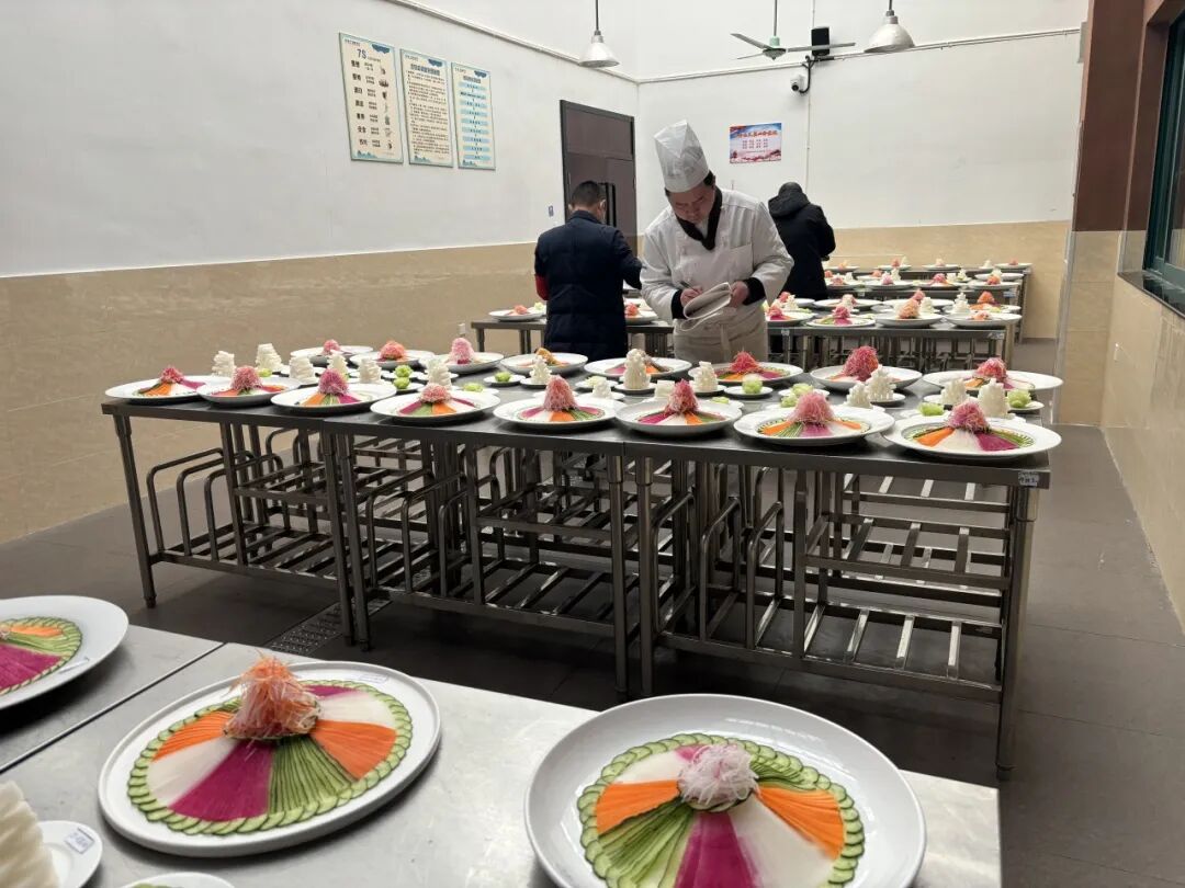 以考促教 以考促学——我院烹饪旅游系圆满完成21级烹饪专业中式烹调