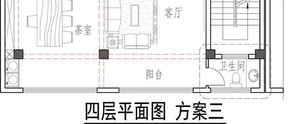 自建房案例：柱网已定、三面采光：11×9.5米广东自建房的3轮方案推演