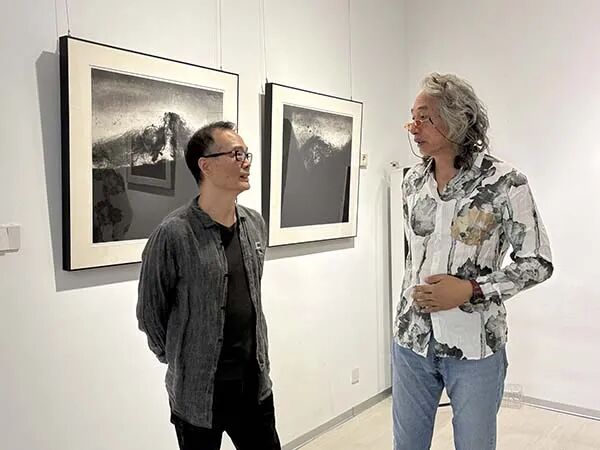 “墨色苍茫”——唐焕明当代水墨作品展在京开幕（图16）