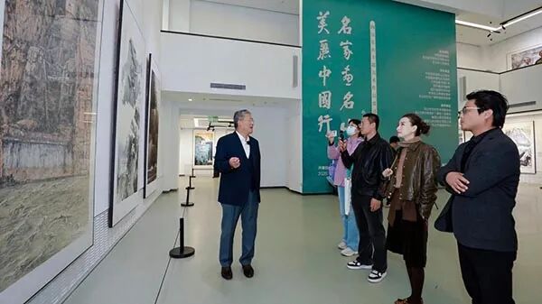美丽中国行 名家画名山——四川乐山主题美术作品邀请展在中国国家画院举办（图17）