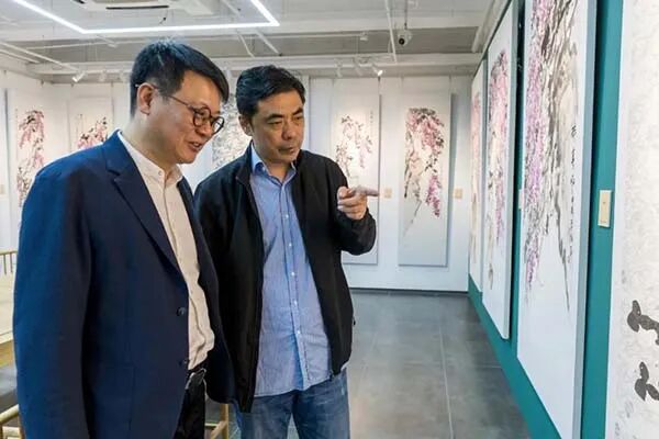 紫云承晖——李俊花鸟画作品展在《中国美术报》艺术中心开展（图15）