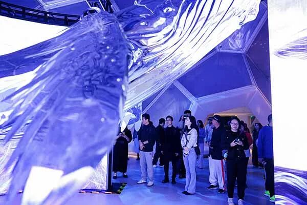 如花星海·贾伟KK艺术个展亮相水立方，演绎东方沉浸式星海史诗（图16）