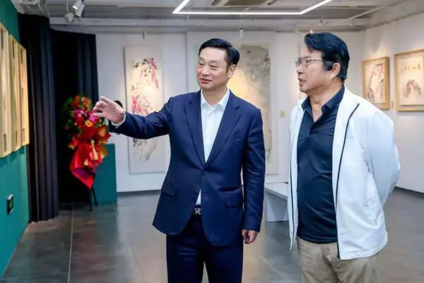 紫云承晖——李俊花鸟画作品展在《中国美术报》艺术中心开展（图8）