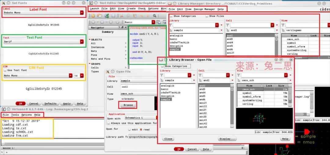(可设置的字体类型 fontType 详细信息)