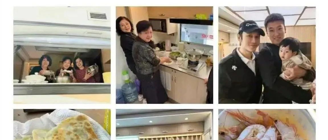 黄晓明在青岛拍戏,结果家里人直接带着“后勤保障”来了!妈妈和四姨开着房车投喂他,这谁不羡慕啊!