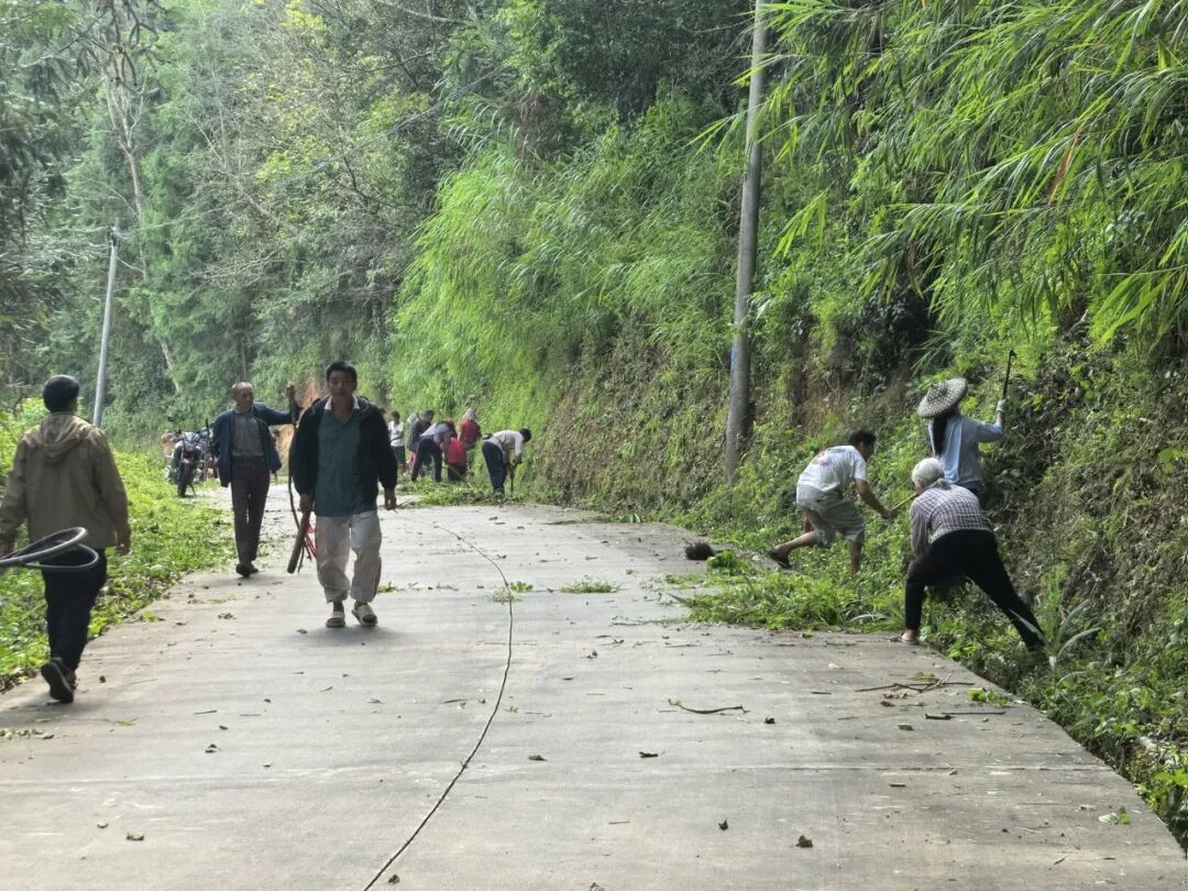 _国庆网格员_国庆广东迎降温降雨