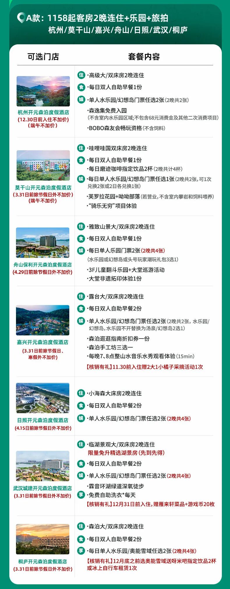 飞猪双十一酒店大通兑套餐及特价机票攻略