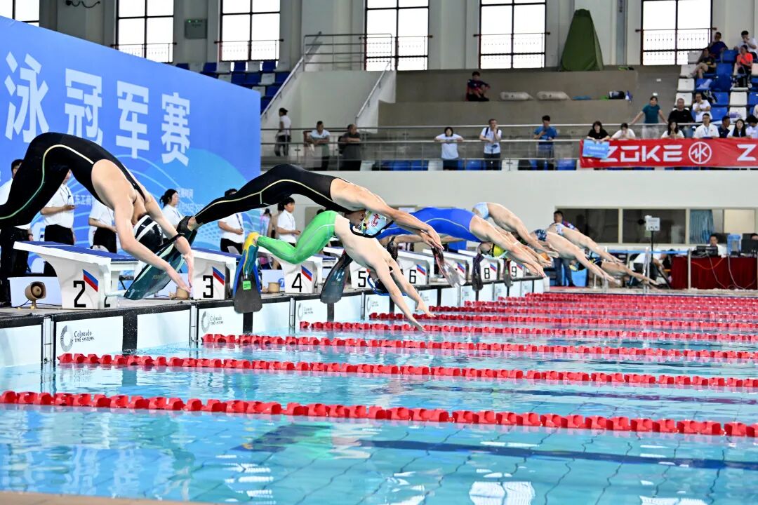2025年全国蹼泳冠军赛在肇庆打响。通讯员 陈小波 摄