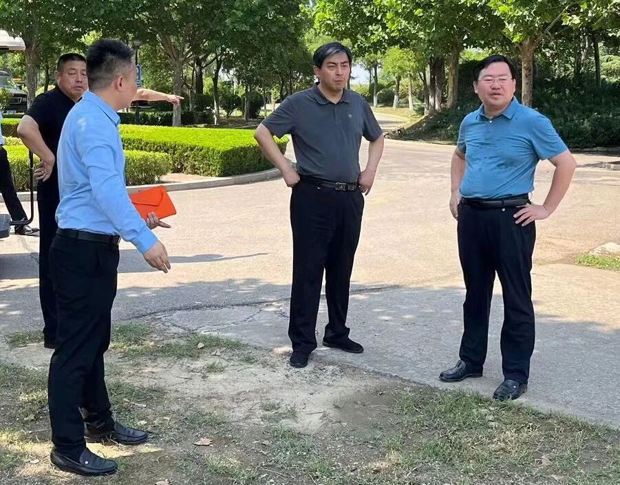 济宁市太白湖新区领导到太白湖景区现场推进旅游安全和品质提升工作