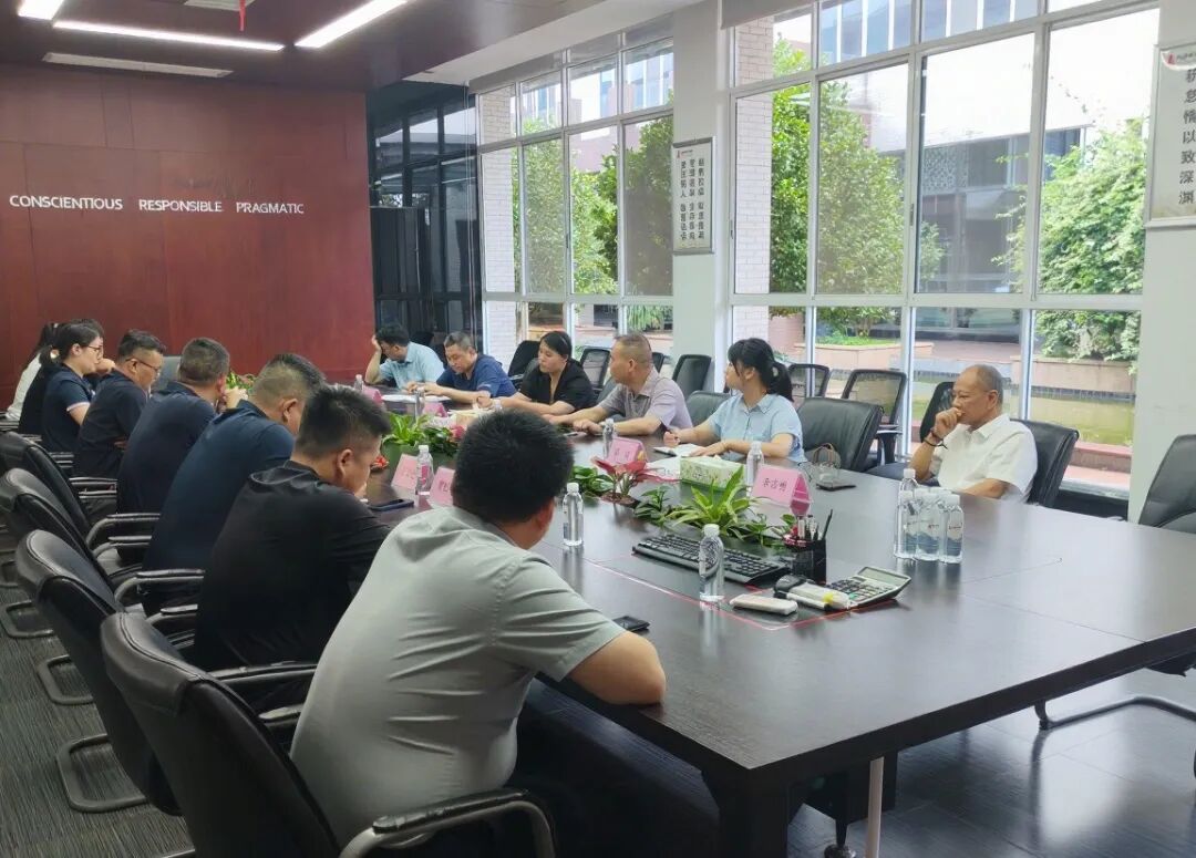 郴州市侨联雷改平书记一行莅临赢博平台考察调研