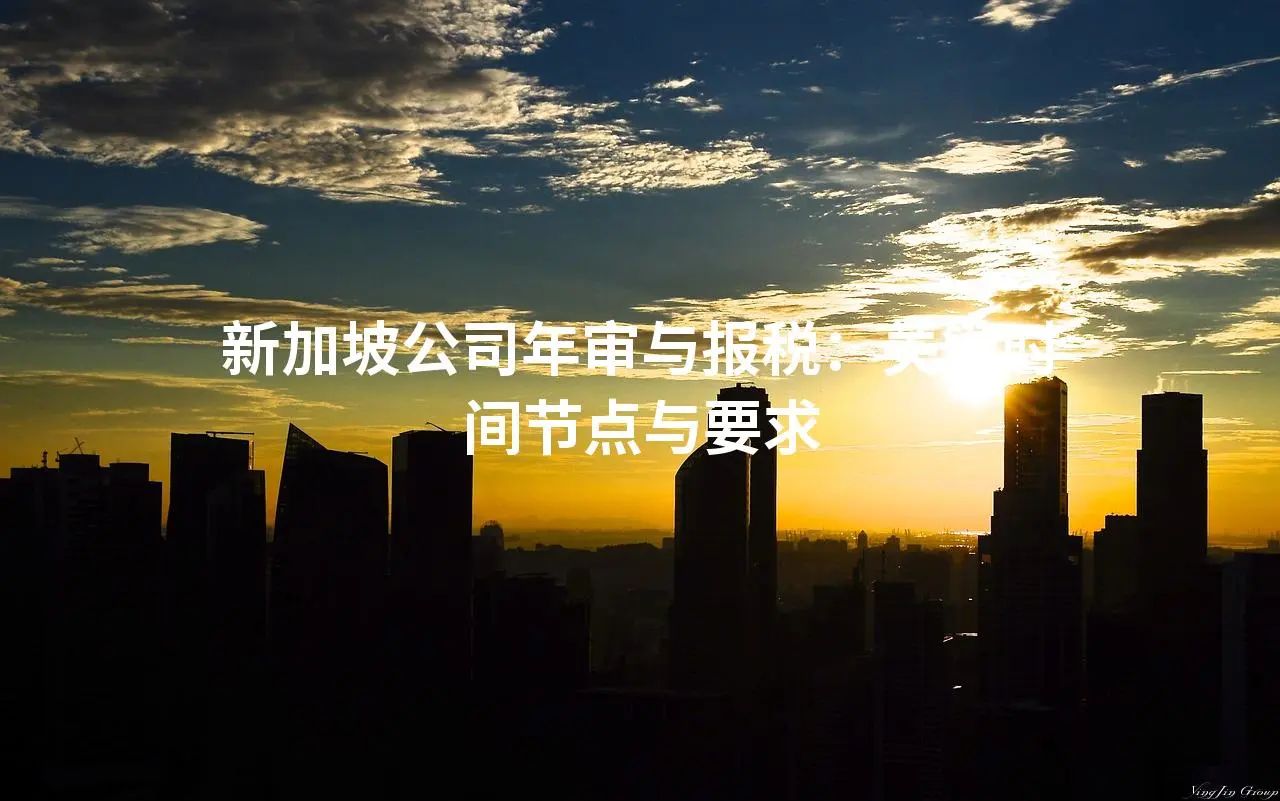 新加坡公司年审与报税：关键时间节点与要求