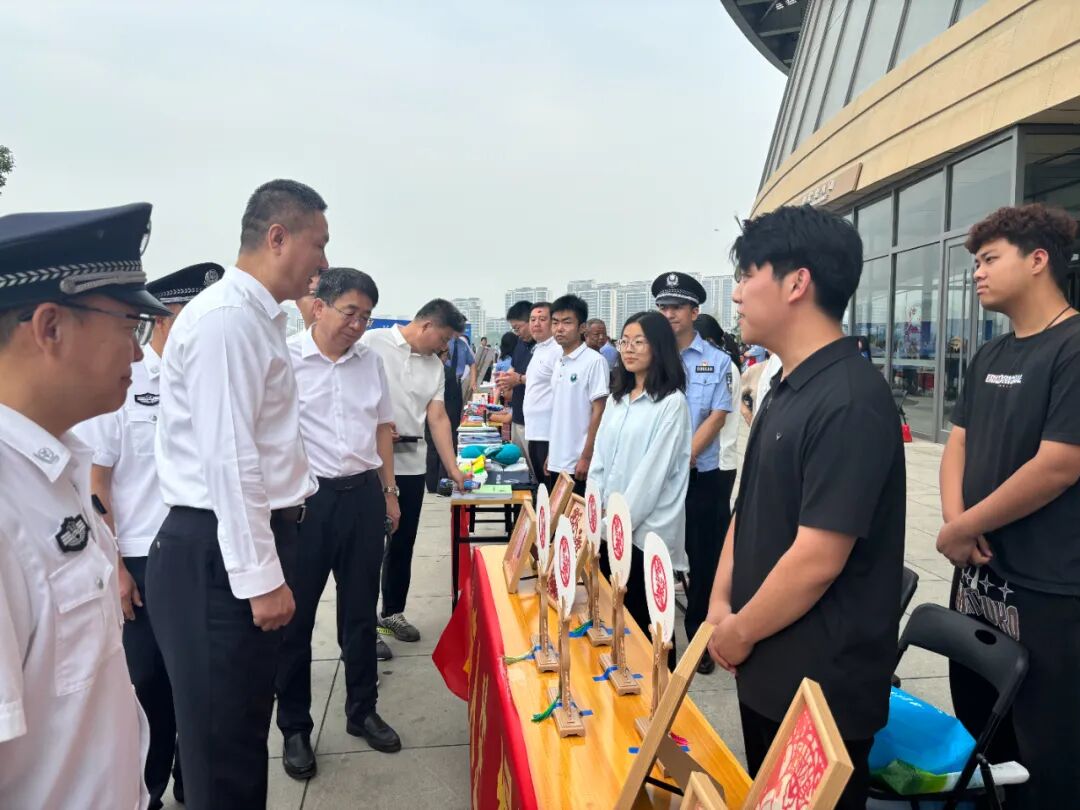 【禁毒同行，青春担当】扬青春无毒风帆，筑生命安全港湾——我院受邀参加“6·26国际禁毒日”主题宣传活动