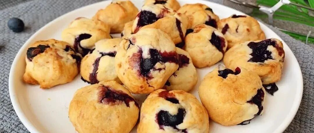 烘焙圈子：不加蓝莓怎么能叫蓝莓饼干？