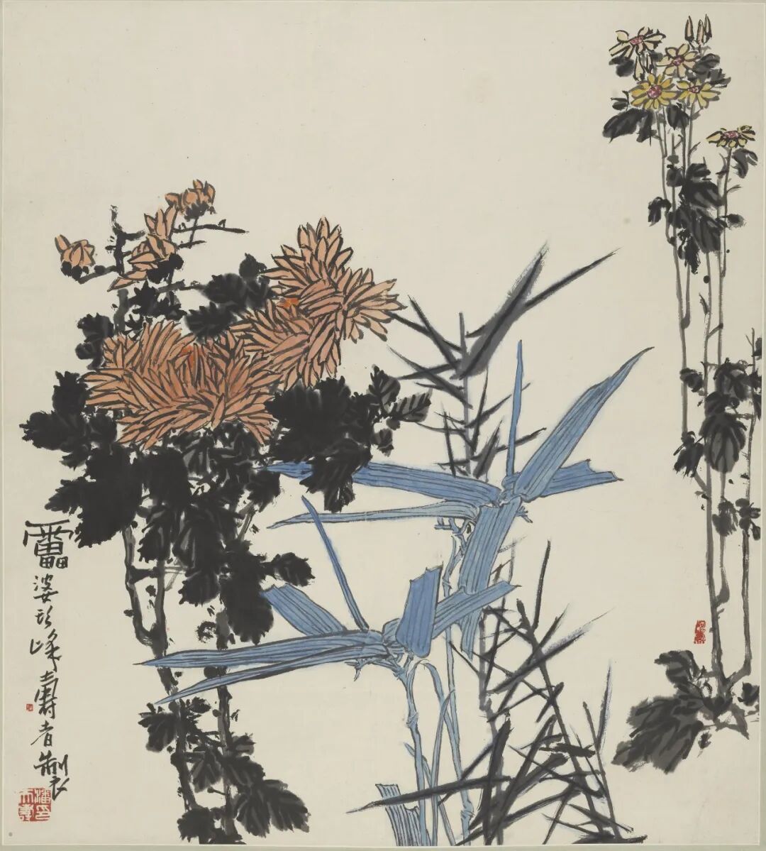 “美在苍朴——中国美术馆藏吴昌硕作品展”在中国美术馆展出插图11中国题字网