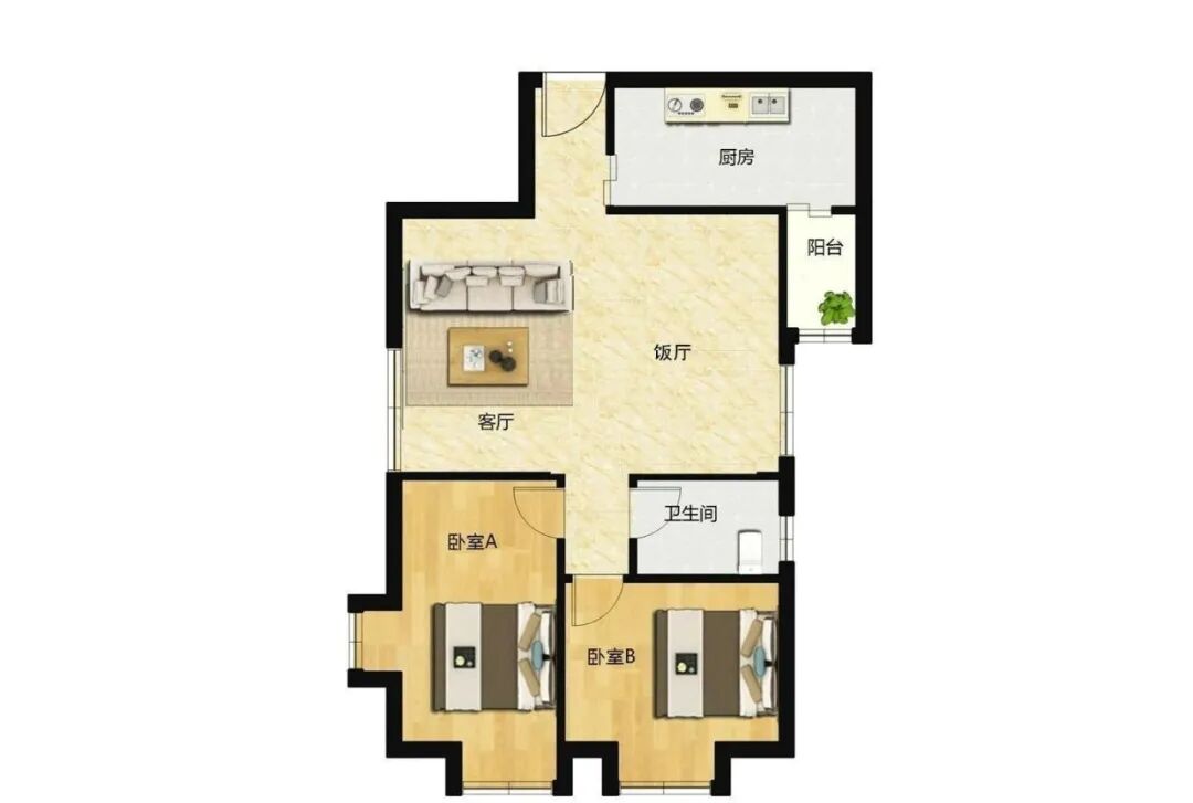 天河北二手房出售，芳草园，92平，售798万！