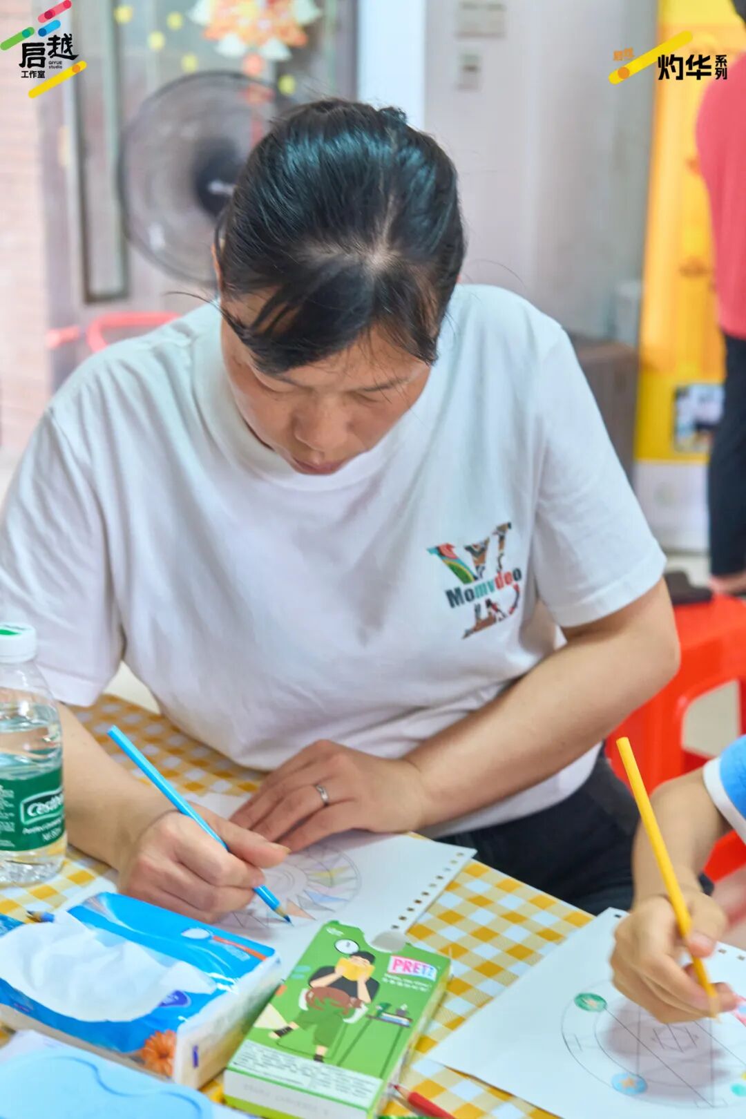 第二期“我爱我家”艺术创作亲子活动——曼陀罗绘画