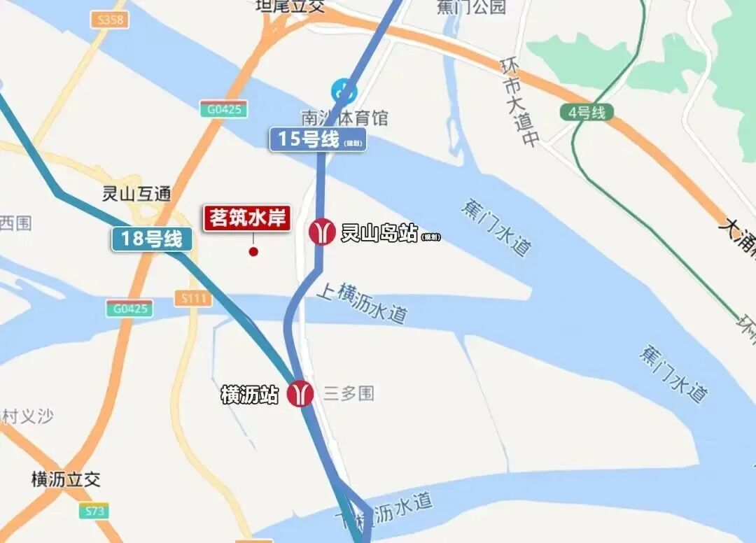 南沙茗筑水岸165-200㎡的大平层产品，只有66套！