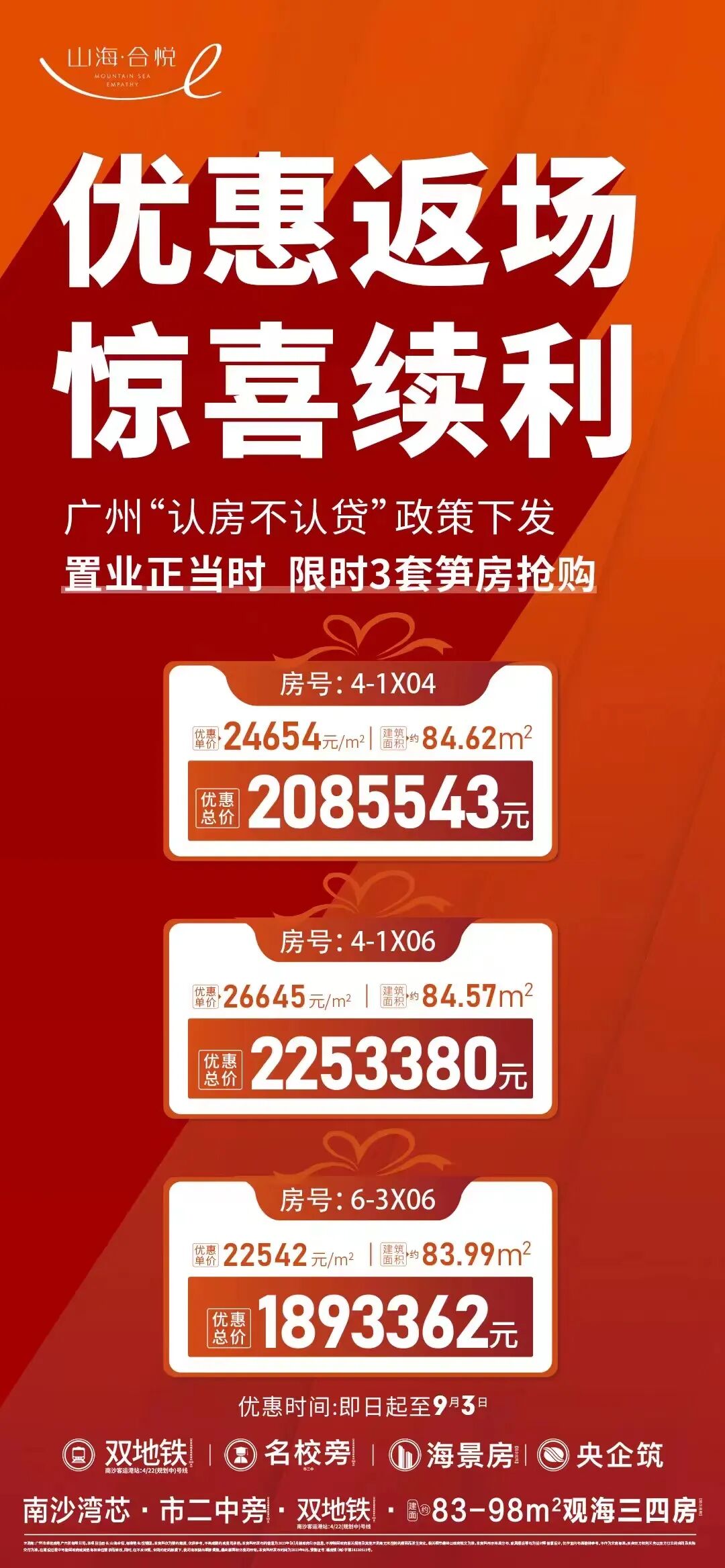 新政落地后，南沙多盘开启成交“小高潮”！