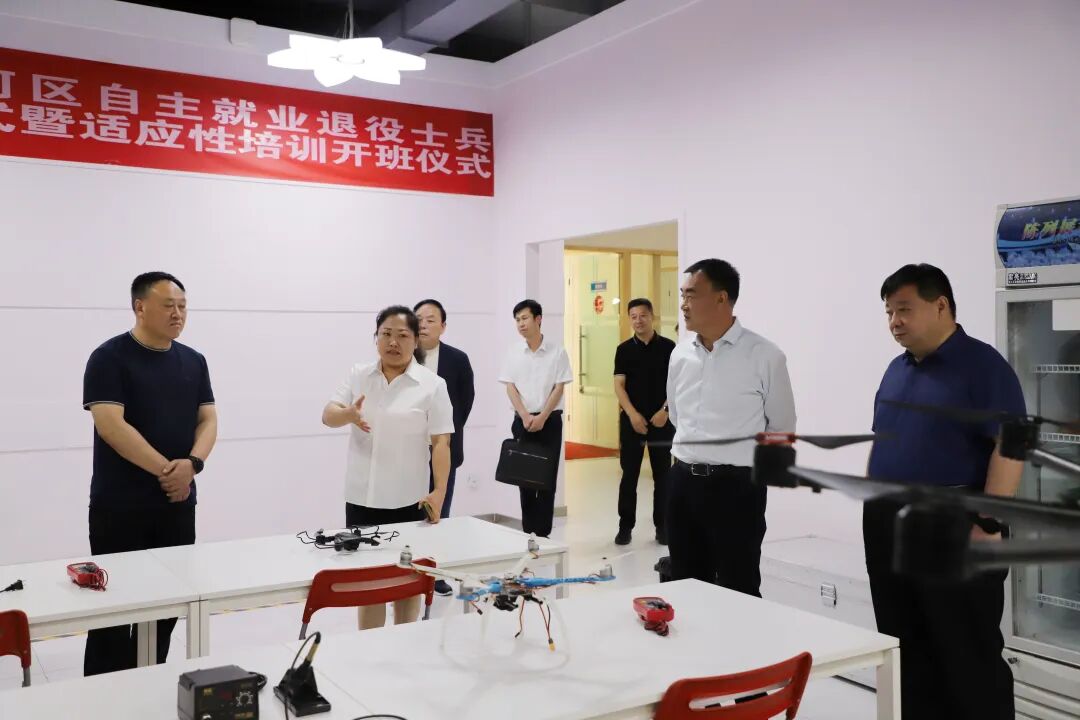 省退役军人事务厅到兰州调研军创企业