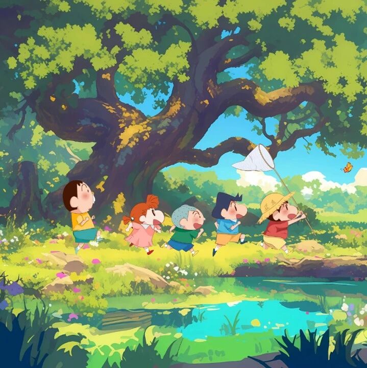 蜡笔小新高清电脑壁纸