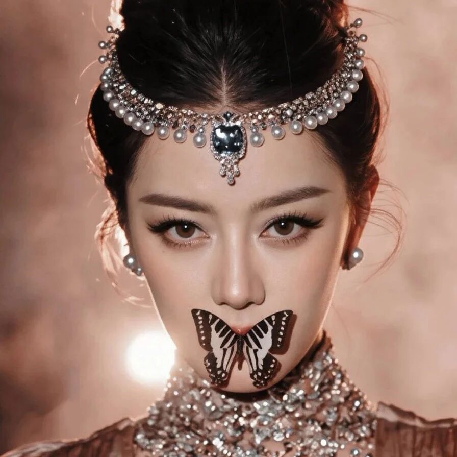 迪丽热巴&ldquo;含着蝴蝶&rdquo;走红毯,这段绝对封神了!网友:含着蝴蝶不脏吗?蝴蝶保真吗?
