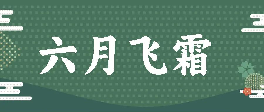六月飞霜奇冤昭雪：千古冤案感天动地，寒霜六月为忠魂鸣不平