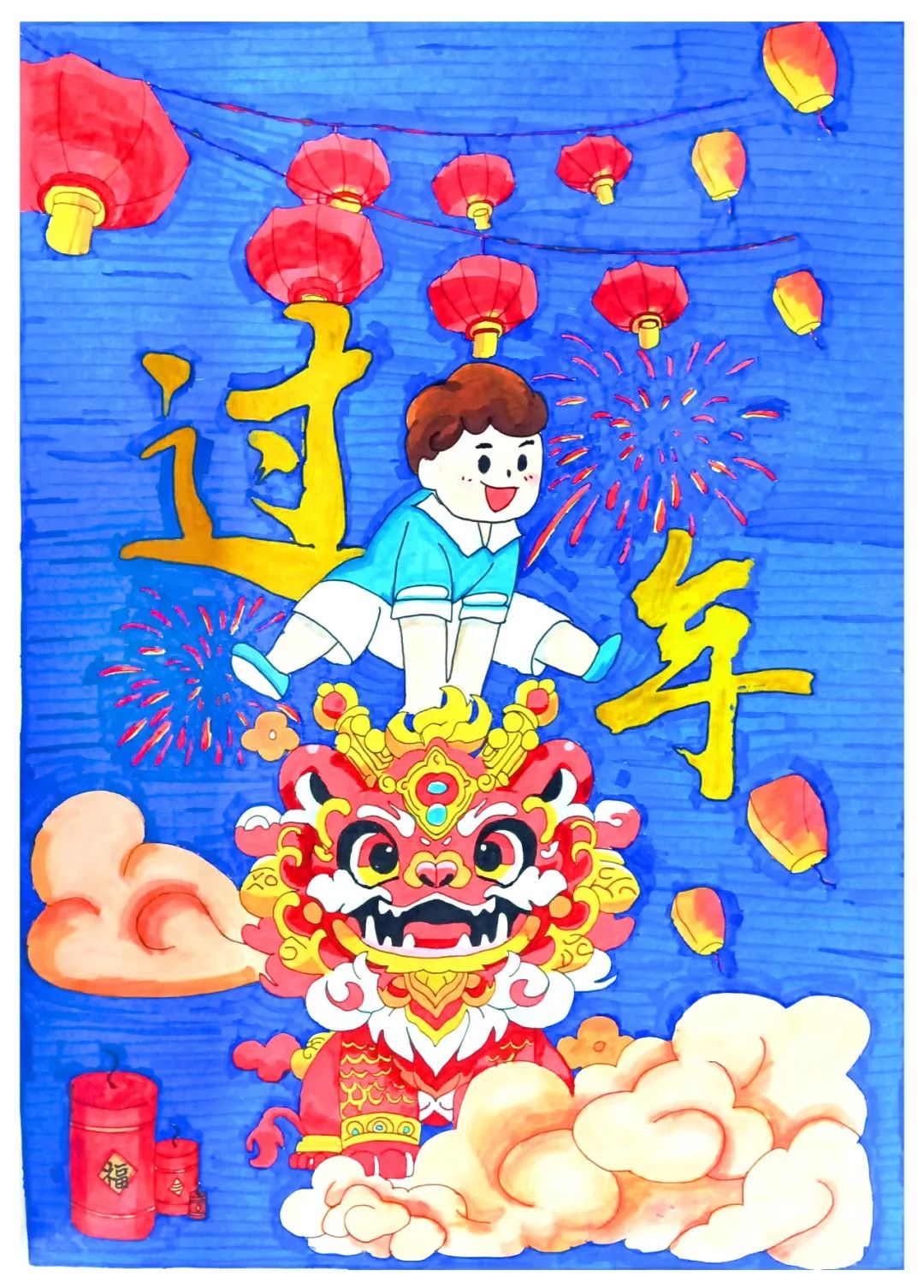 天津杨柳青画社：“赏年画 过大年”优秀新年画作品选登
