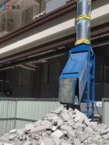 绿色环保节能施工建筑垃圾通道附安装教学